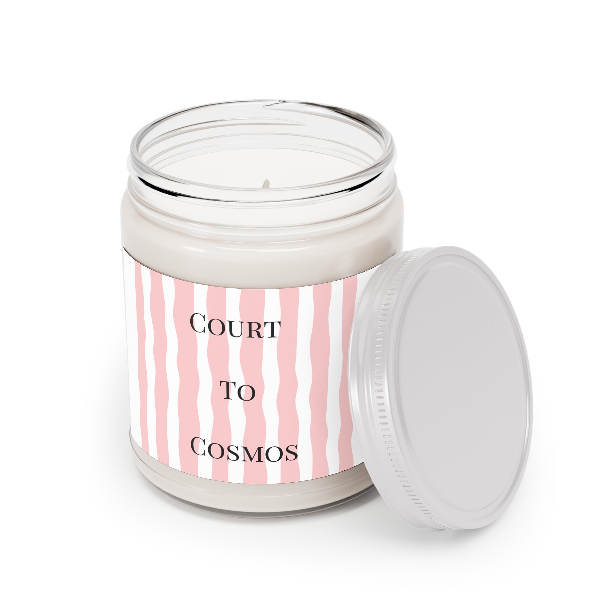 Court to Cosmos Candle | Pink Grapefruit Soy Candle | Mahjong Gift | Hostess Gift | Game Night Decor | Mahjong Lover Gift