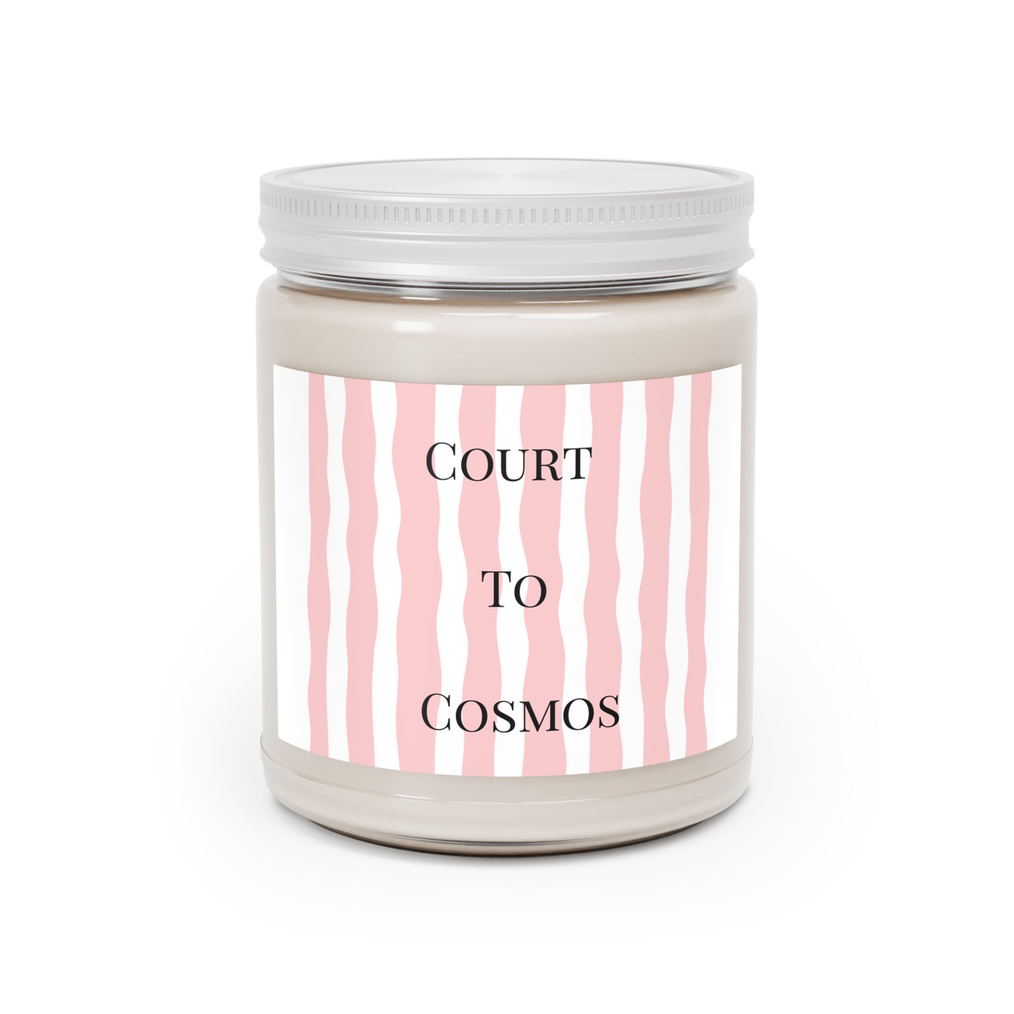 Court to Cosmos Candle | Pink Grapefruit Soy Candle | Mahjong Gift | Hostess Gift | Game Night Decor | Mahjong Lover Gift