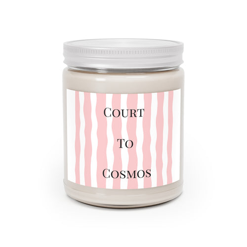 Court to Cosmos Candle | Pink Grapefruit Soy Candle | Mahjong Gift | Hostess Gift | Game Night Decor | Mahjong Lover Gift