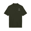 Men Who Mahj Shirt | Deep Green Men’s Mahjong Golf Shirt