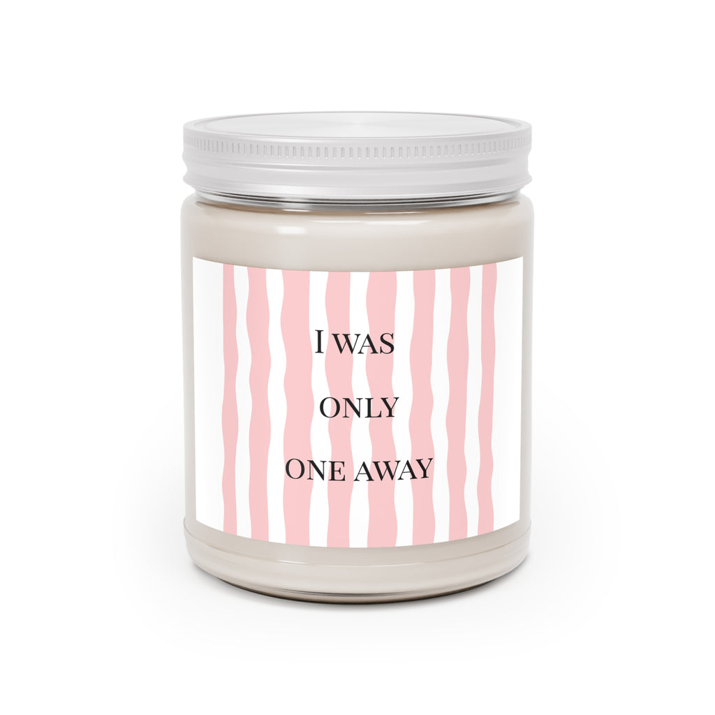 I Was Only One Away Candle | Pink grapefruit soy candle | Mahjong