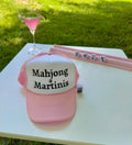 Mahjong & Martinis trucker hat