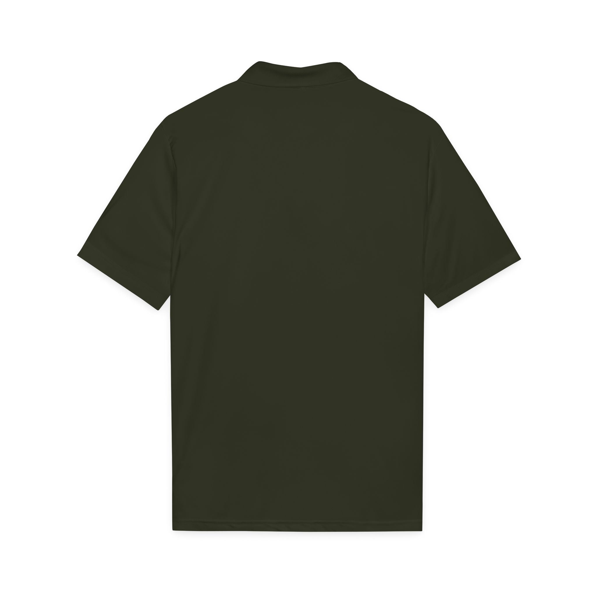 Men Who Mahj Shirt | Deep Green Men’s Mahjong Golf Shirt