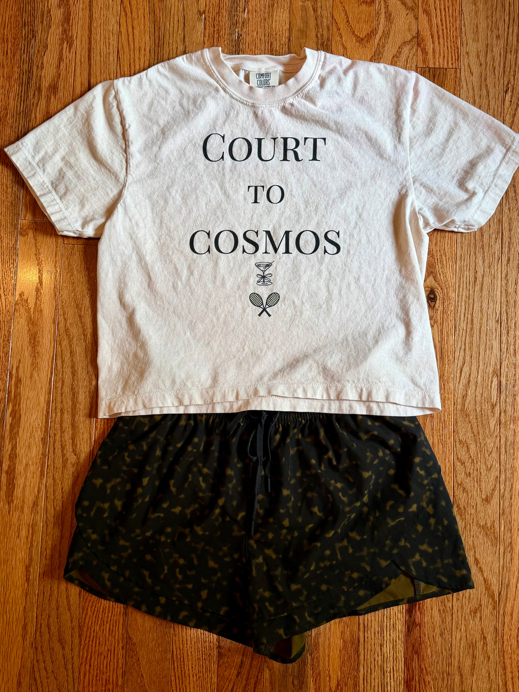 Court to Cosmos Boxy Tee