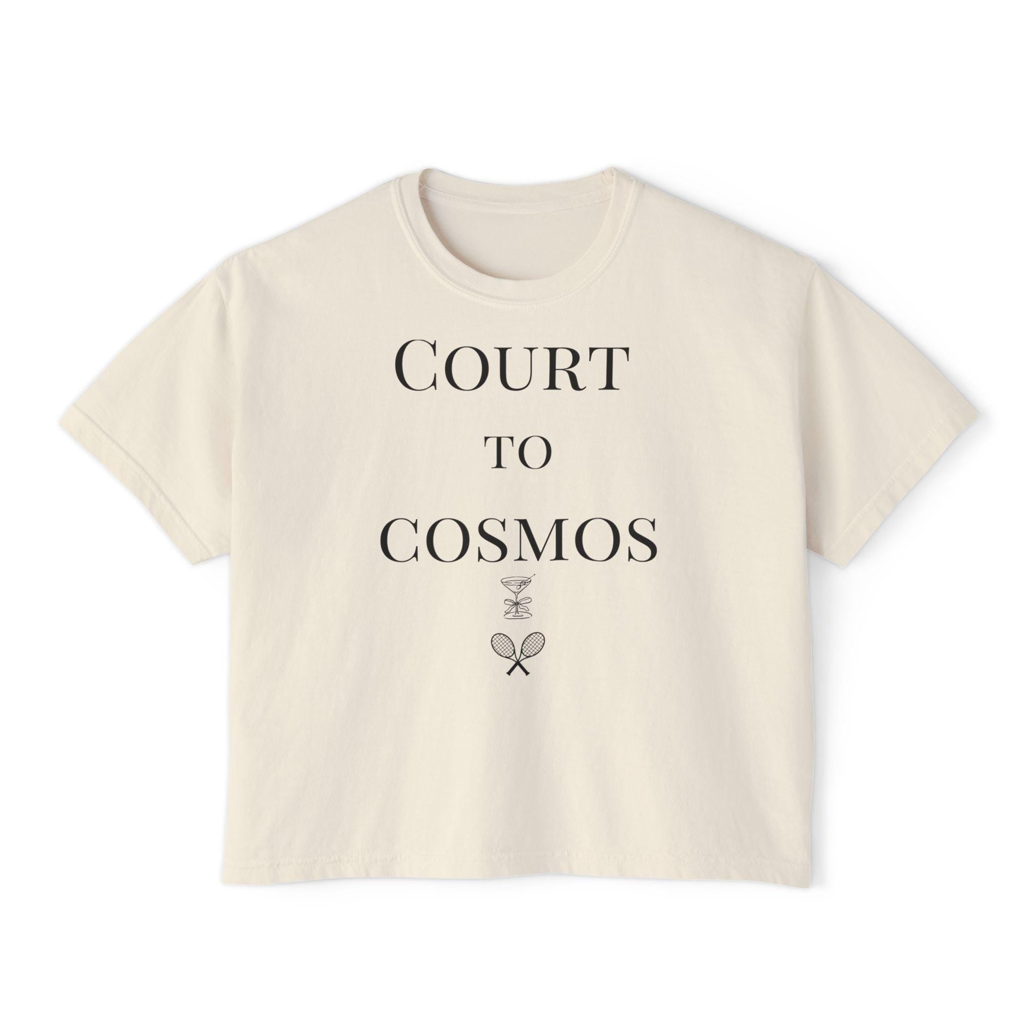 Court to Cosmos Boxy Tee