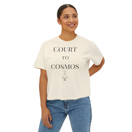 Court to Cosmos Boxy Tee